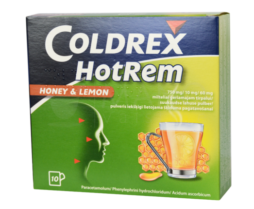 Coldrex hotrem honey lemon